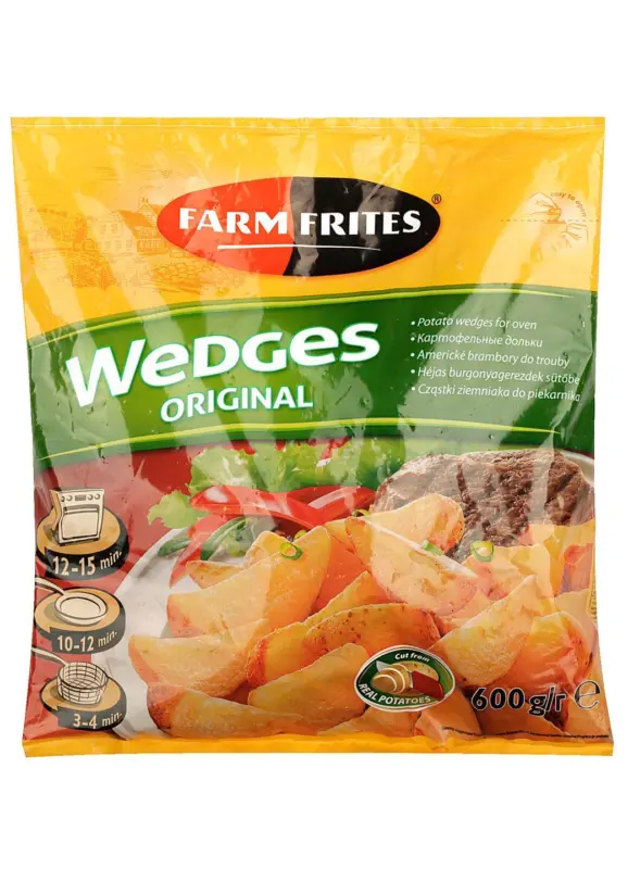 Farm Frites Картофи по селски замразени