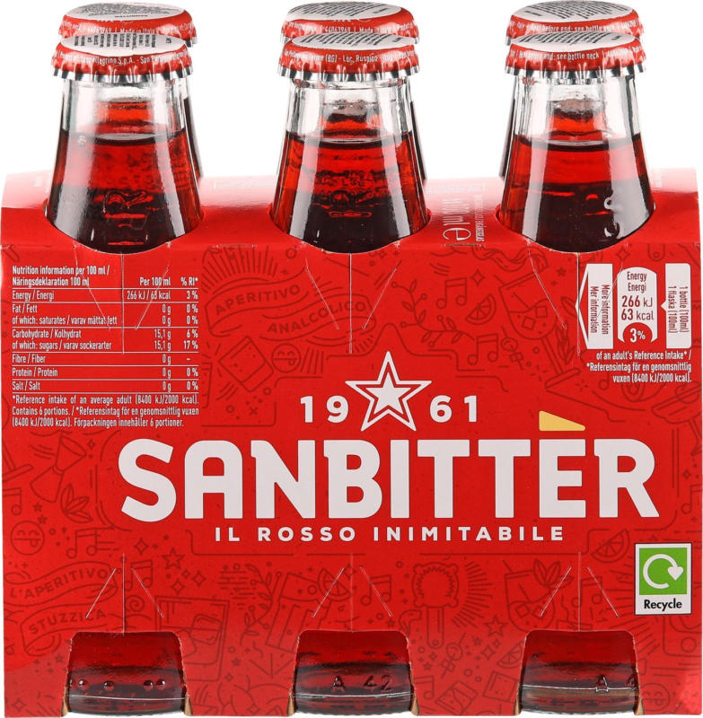SAN PELLEGRINO Аперитив San Bitter