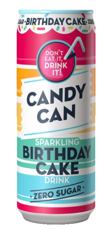 Candy can Газирана напитка различни видове