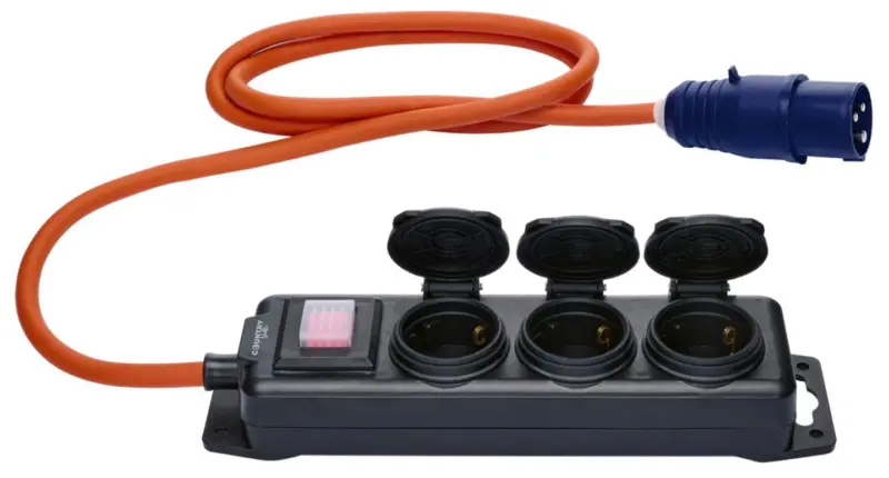 COUNTRYSIDE Разклонител 3 гнезда, 1,5 м