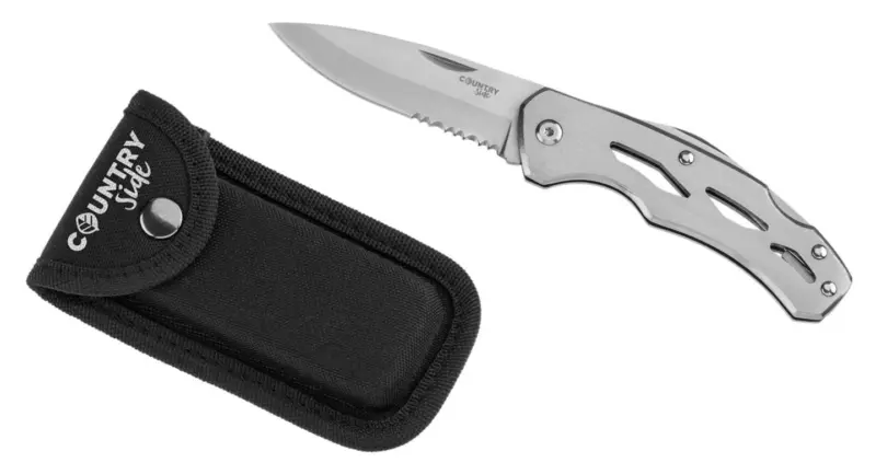 COUNTRYSIDE Джобно ножче с калъф