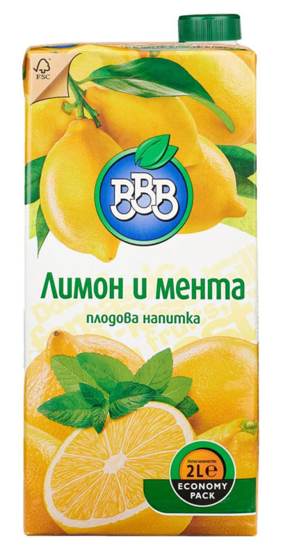 ВВВ Плодова напитка различни видове
