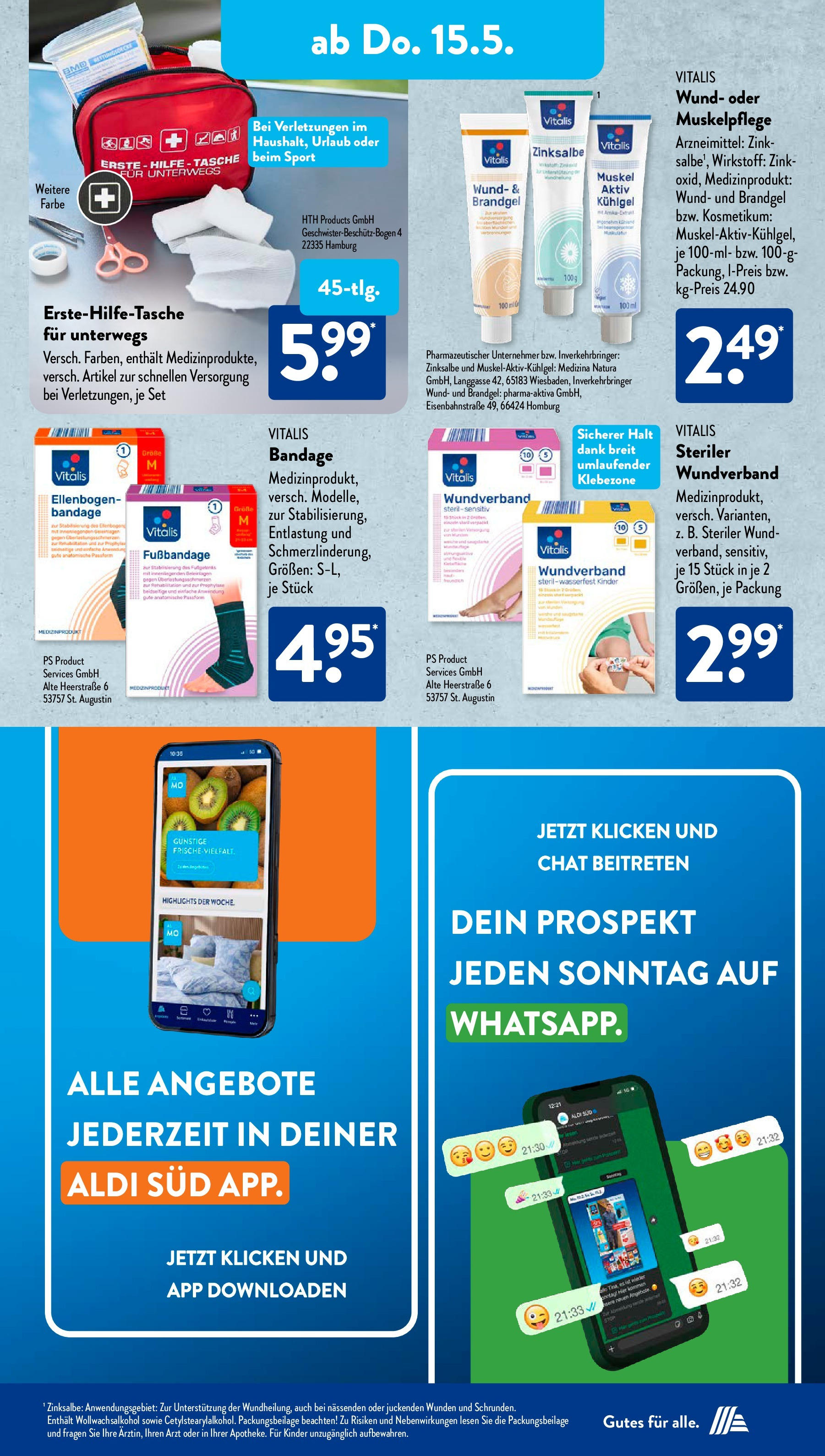 Aldi Süd - Aldi Süd: Wochenangebote (ab 11.05.2025) zum Blättern | Seite: 20 | Produkte: Tasche, Tür, Dressing Aldi Süd - Aldi Süd: Wochenangebote (ab 11.05.2025) zum Blättern | Seite: 20 | Produkte: Tasche, Tür, Dressing