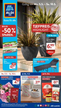 Aldi Süd - Aldi Süd: Wochenangebote gültig ab dem 04.05.2025