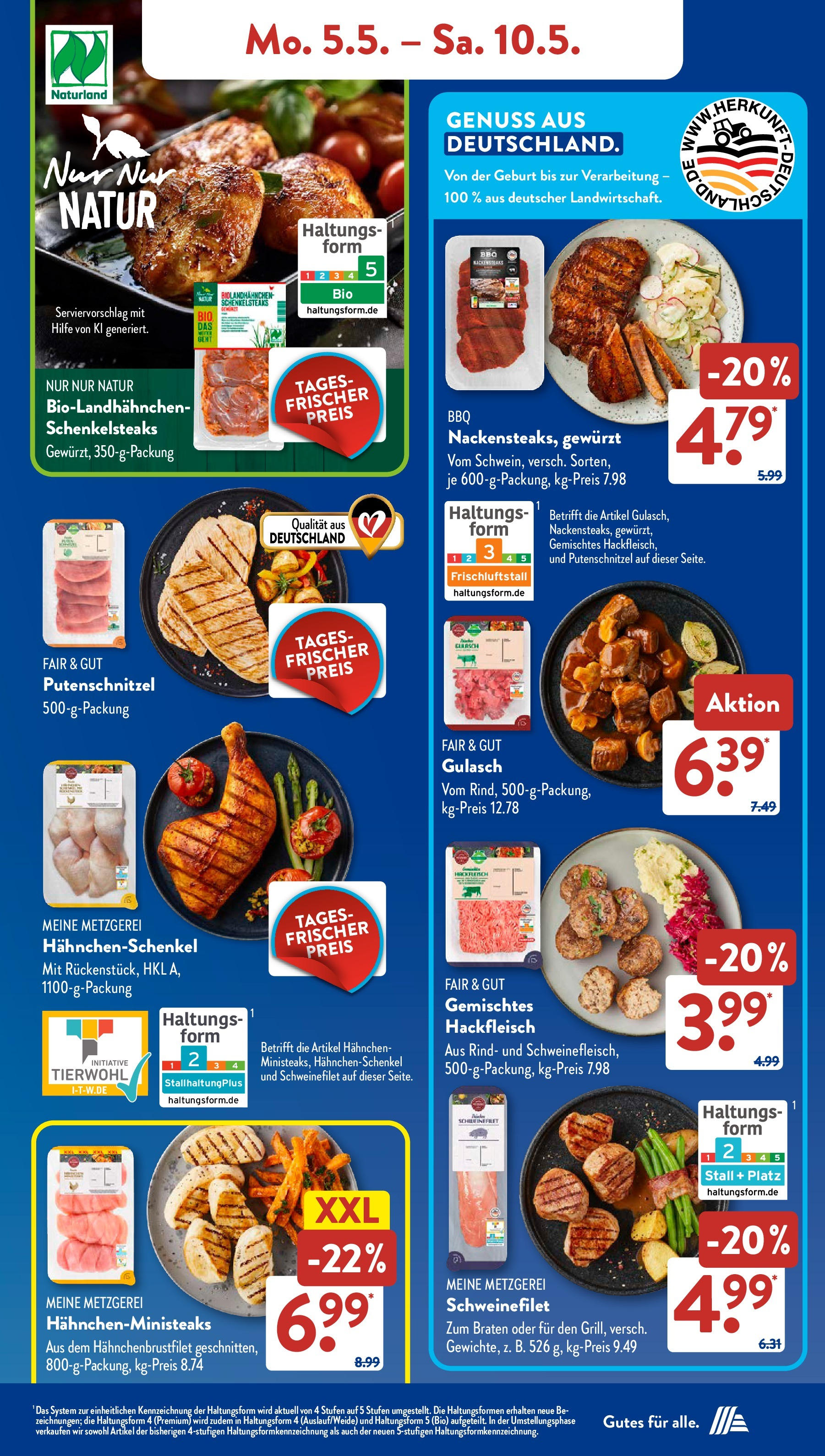 Aldi Süd - Aldi Süd: Wochenangebote (ab 04.05.2025) zum Blättern | Seite: 7 | Produkte: Hahnchen, Hahnchenschenkel, Gulasch, Hackfleisch Aldi Süd - Aldi Süd: Wochenangebote (ab 04.05.2025) zum Blättern | Seite: 7 | Produkte: Hahnchen, Hahnchenschenkel, Gulasch, Hackfleisch