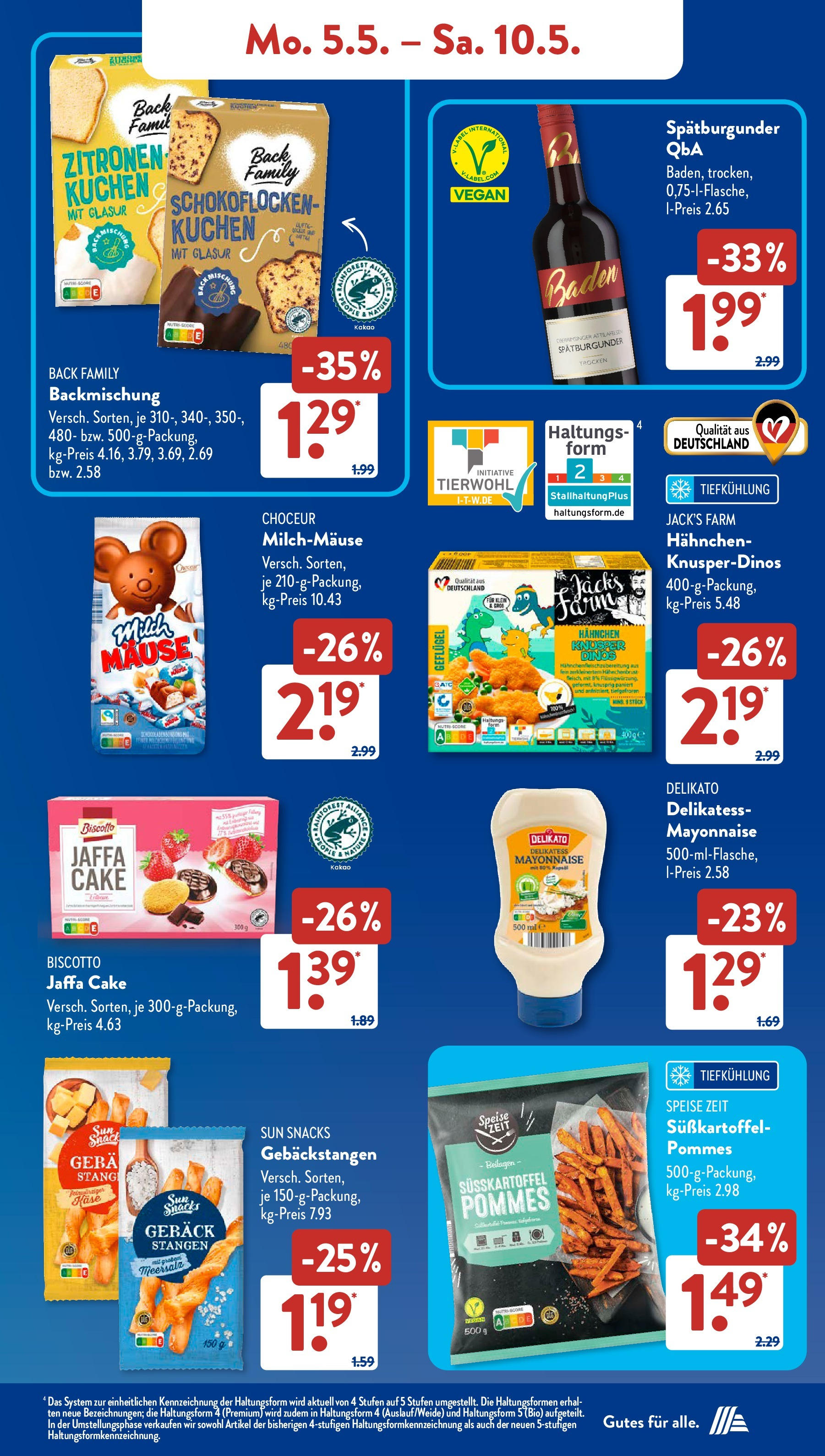 Aldi Süd - Aldi Süd: Wochenangebote (ab 04.05.2025) zum Blättern | Seite: 9 | Produkte: Hahnchen, Mayonnaise, Kuchen, Hahnchenbrust Aldi Süd - Aldi Süd: Wochenangebote (ab 04.05.2025) zum Blättern | Seite: 9 | Produkte: Hahnchen, Mayonnaise, Kuchen, Hahnchenbrust
