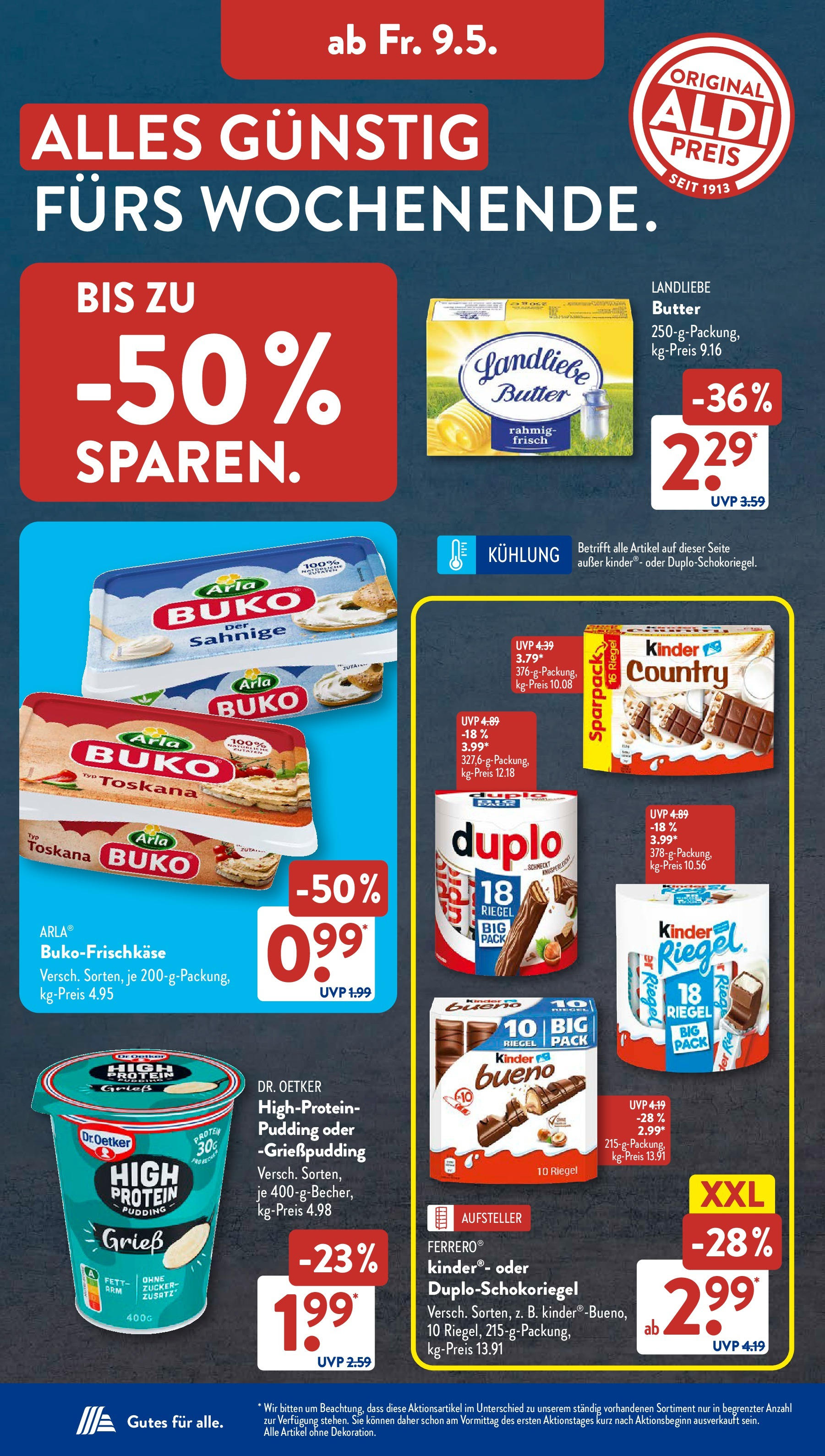 Aldi Süd - Aldi Süd: Wochenangebote (ab 04.05.2025) zum Blättern | Seite: 25 | Produkte: Kinder bueno, Kinder riegel, Arla buko, Kinder country Aldi Süd - Aldi Süd: Wochenangebote (ab 04.05.2025) zum Blättern | Seite: 25 | Produkte: Kinder bueno, Kinder riegel, Arla buko, Kinder country