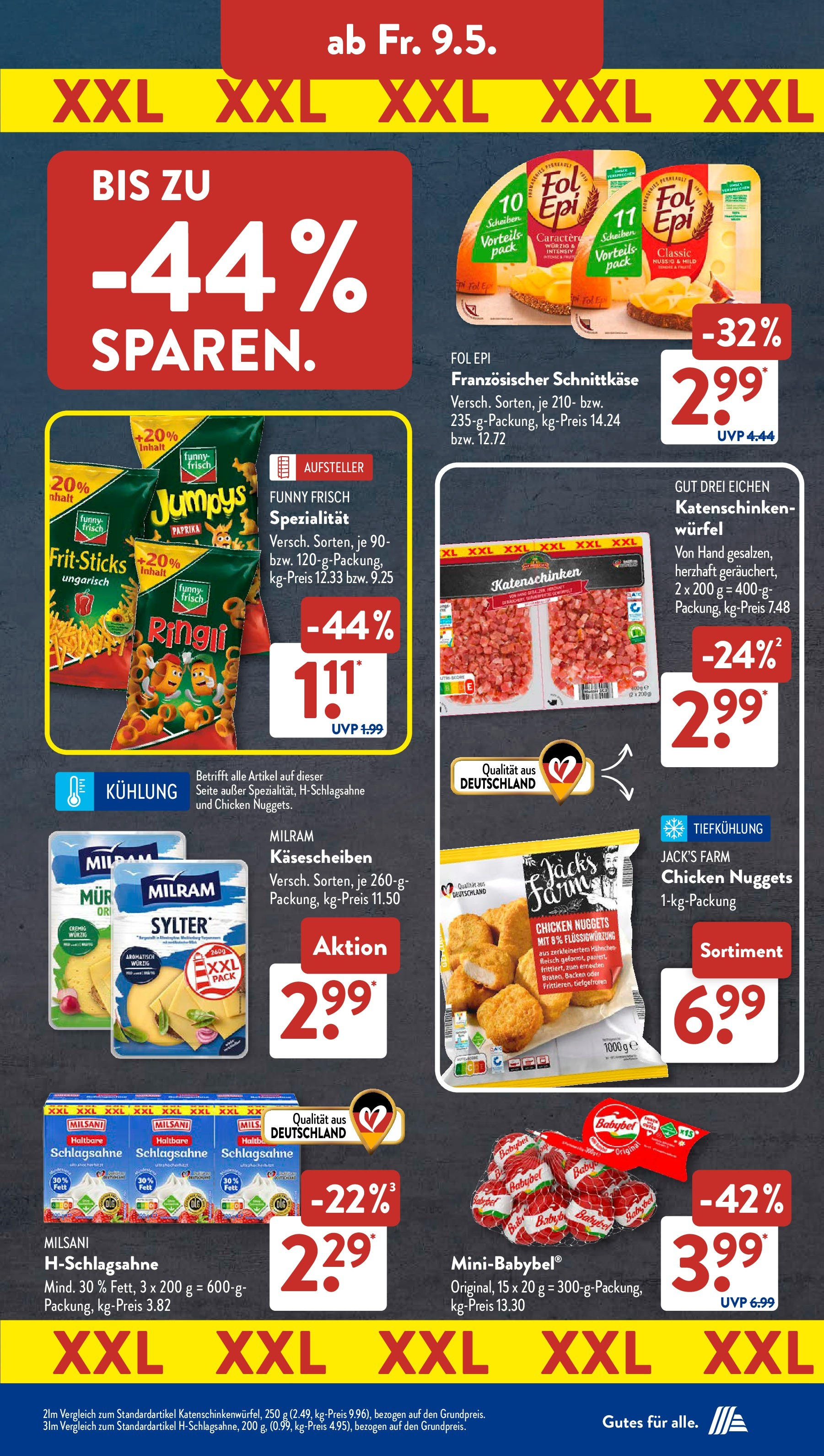 Aldi Süd - Aldi Süd: Wochenangebote (ab 04.05.2025) zum Blättern | Seite: 28 | Produkte: Funny frisch, Paprika, Milram, Babybel Aldi Süd - Aldi Süd: Wochenangebote (ab 04.05.2025) zum Blättern | Seite: 28 | Produkte: Funny frisch, Paprika, Milram, Babybel