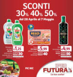 Iper Futura Sconti 30% 40% 50% - al 07.05.2025