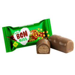 Bon Bliss - Konfekt mit Mais-Reis-Knusperstücken und Kakaogeschmack in kakaohaltiger Fettglasur /lose
