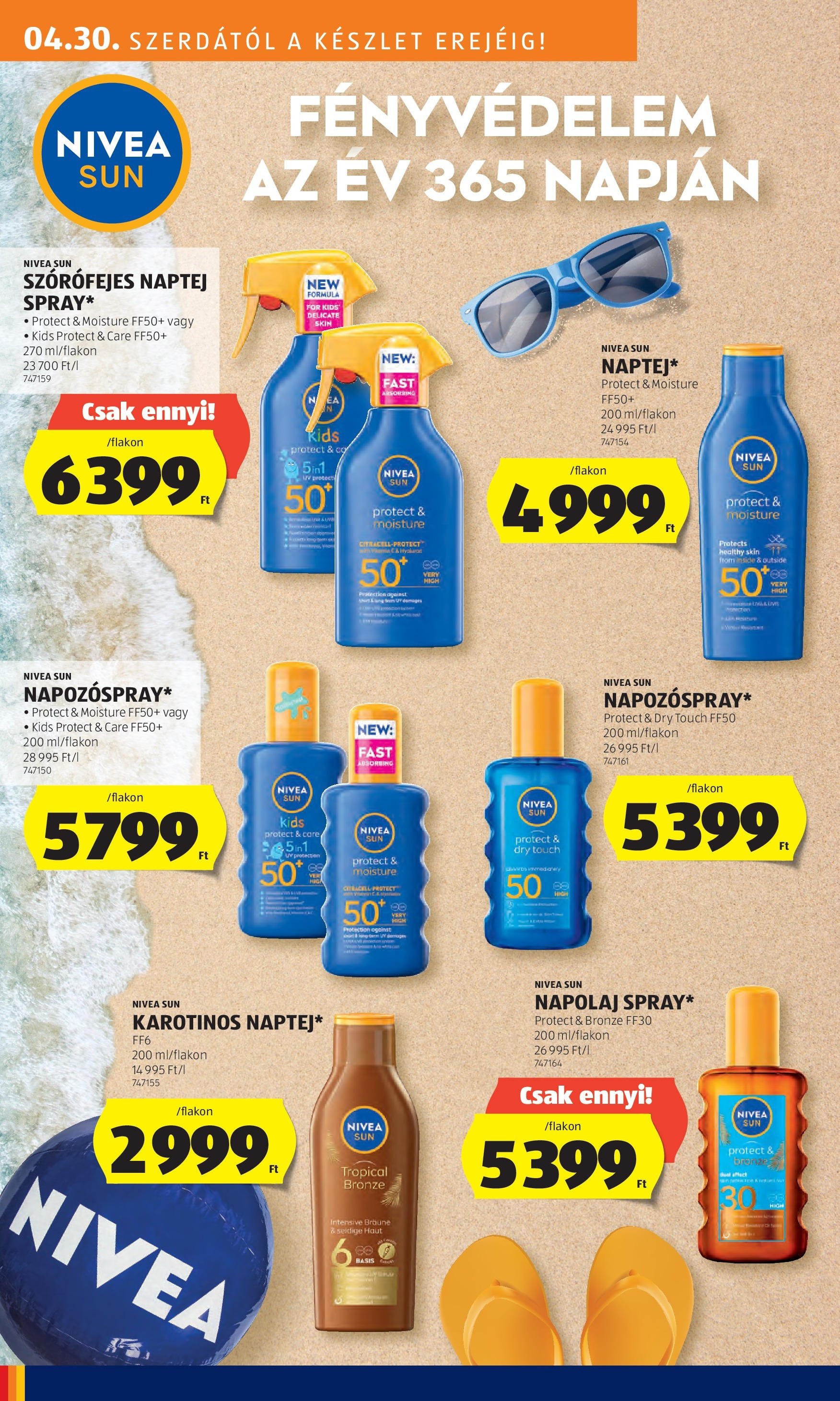 Aldi - Aldi újság érvényessége 2025.05.07.-iG - 2025.04.29. -tól/töl > akció, lapozható szórólap 🛍️ | Oldal: 16 | Termékek: Naptej