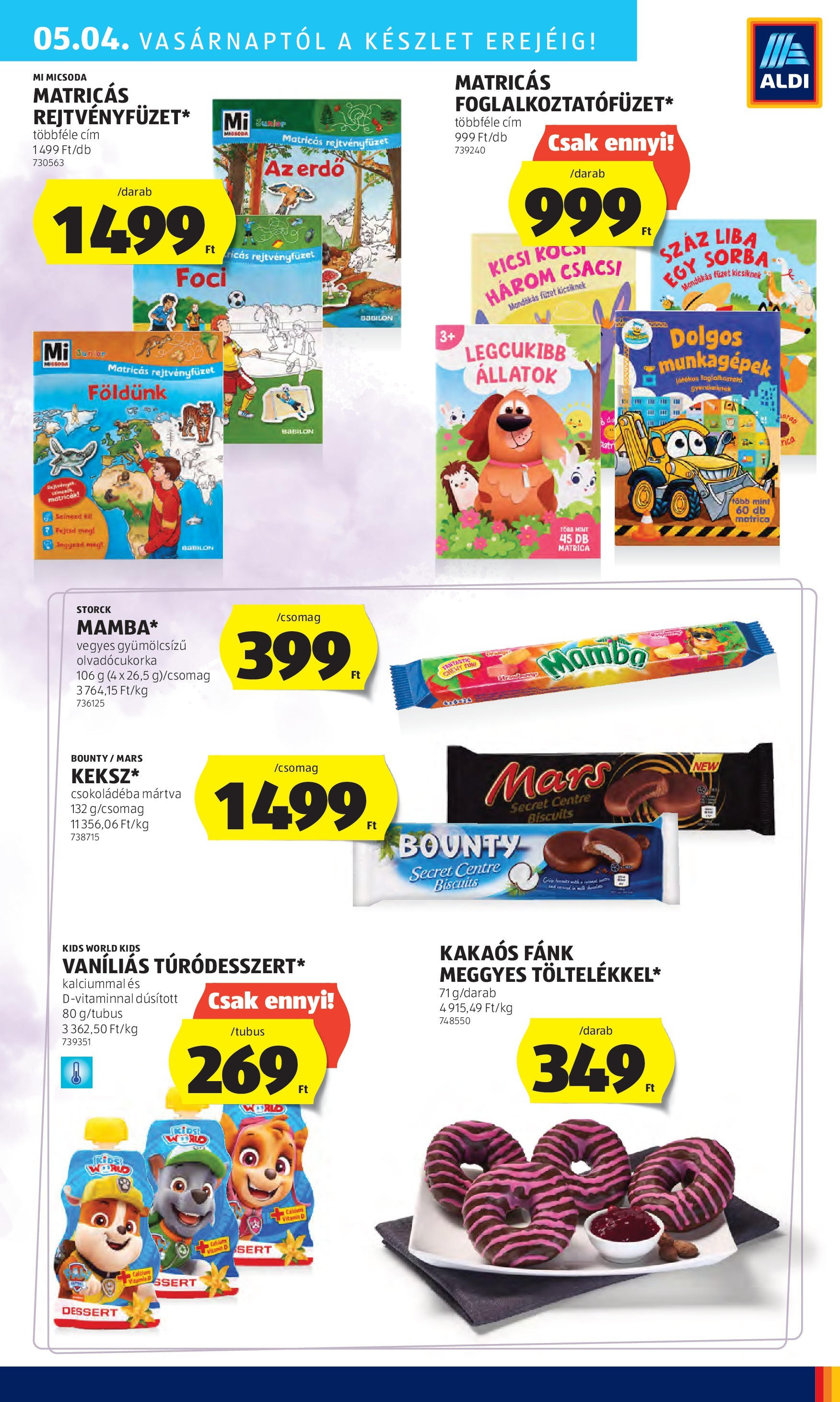 Aldi - Aldi újság érvényessége 2025.05.07.-iG - 2025.04.29. -tól/töl > akció, lapozható szórólap 🛍️ | Oldal: 37 | Termékek: Liba, Fánk