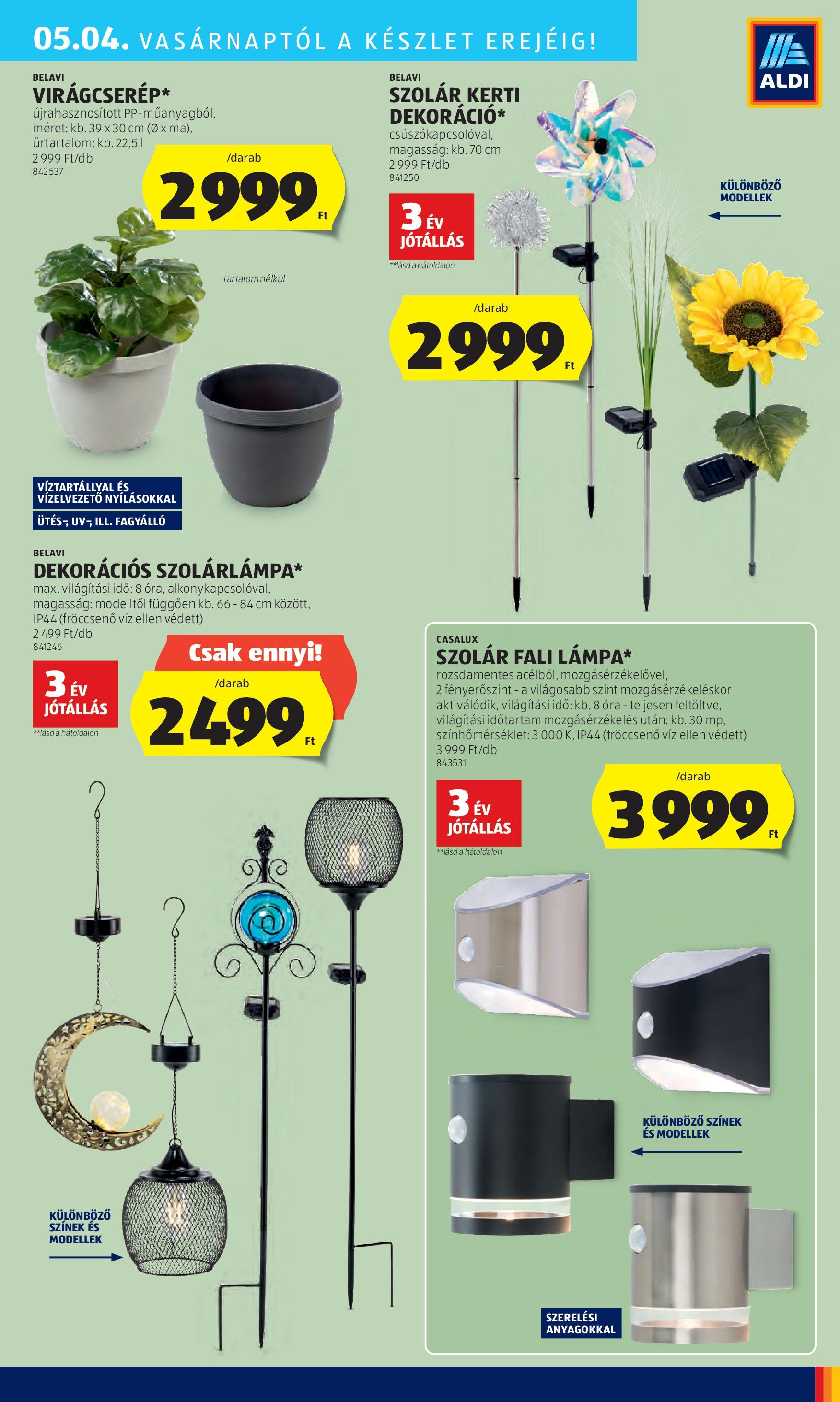 Aldi - Aldi újság érvényessége 2025.05.07.-iG - 2025.04.29. -tól/töl > akció, lapozható szórólap 🛍️ | Oldal: 41 | Termékek: Óra