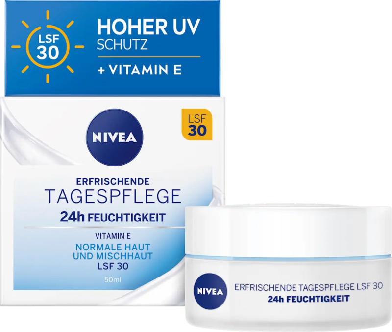 NIVEA Gesichtscreme erfrischend LSF 30