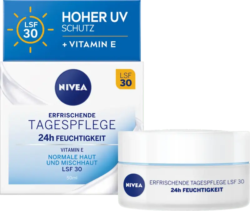 NIVEA Gesichtscreme erfrischend LSF 30