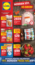 Lidl: Lidl újság érvényessége 2025.04.29--ig - 2025.04.29 napig