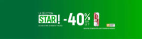 La sélection star ! -40% SUR LE 2EME