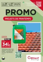 Gedimat Promo Projets De Printemps - au 07.06.2025
