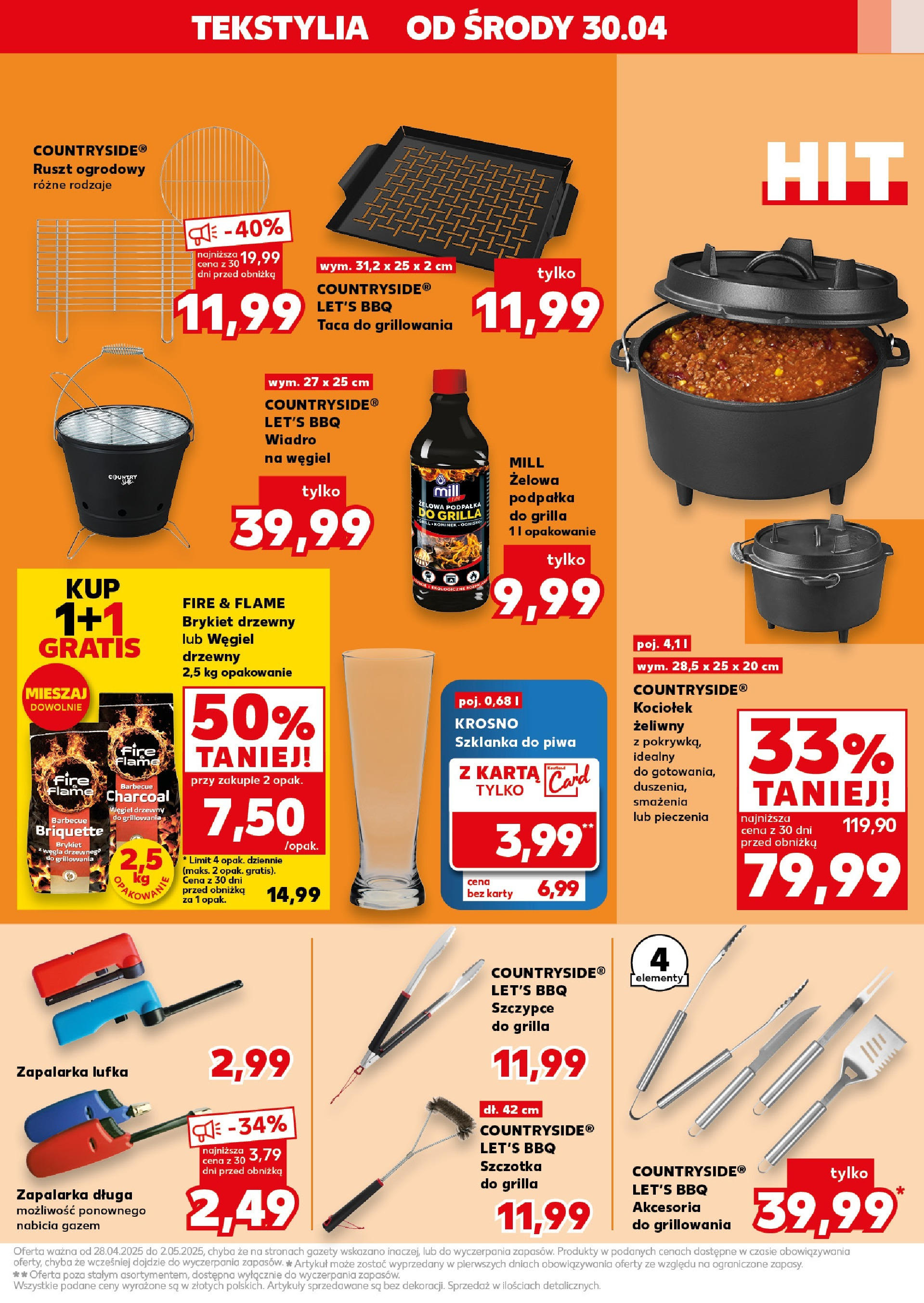 Kaufland gazetka - Mega okazje (30.04.2025) - od jutra | Strona: 11 | Produkty: Szklanka, Karta, Ruszt, Szczotka Kaufland gazetka - Mega okazje od 30.04.2025 - od jutra PDF | Strona: 11 | Produkty: Szklanka, Karta, Ruszt, Szczotka