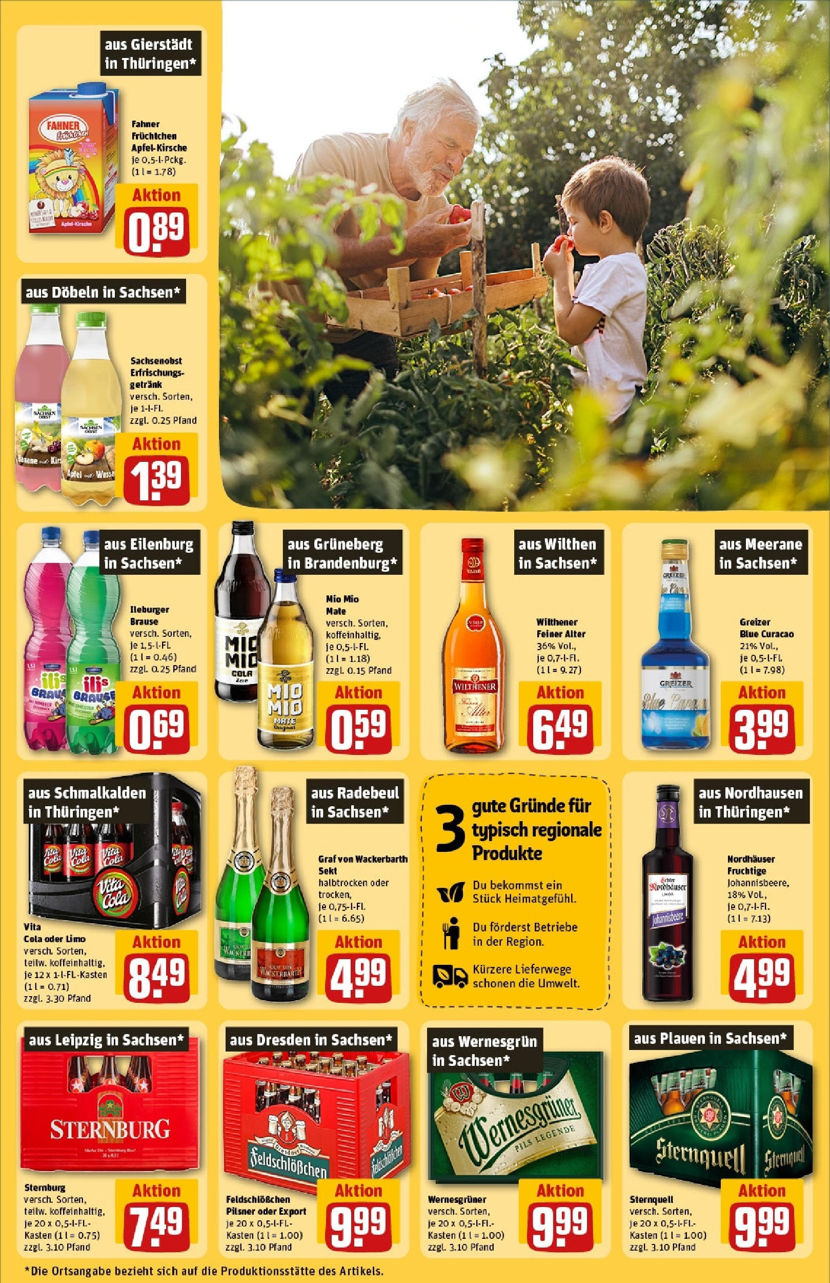 Rewe - Rewe: Wochenangebote (ab 27.04.2025) zum Blättern » Angebote | Seite: 27 | Produkte: Cola, Wilthener, Wernesgruner, Äpfel Rewe - Rewe: Wochenangebote (ab 27.04.2025) zum Blättern » Angebote | Seite: 27 | Produkte: Cola, Wilthener, Wernesgruner, Äpfel