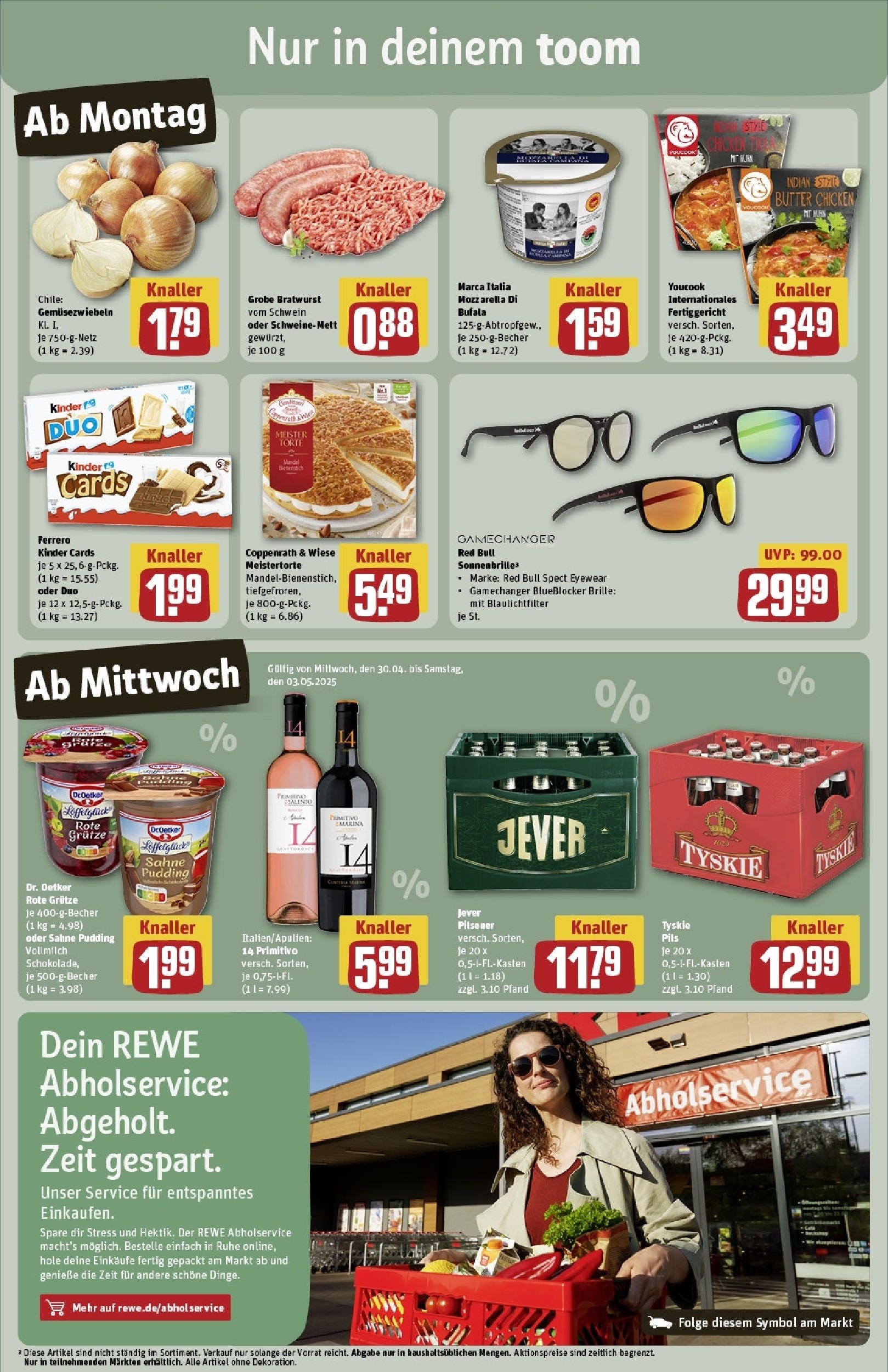 Rewe - Rewe: Wochenangebote (ab 27.04.2025) zum Blättern » Angebote | Seite: 3 | Produkte: Youcook, Bratwurst, Pudding, Sahne Rewe - Rewe: Wochenangebote (ab 27.04.2025) zum Blättern » Angebote | Seite: 3 | Produkte: Youcook, Bratwurst, Pudding, Sahne