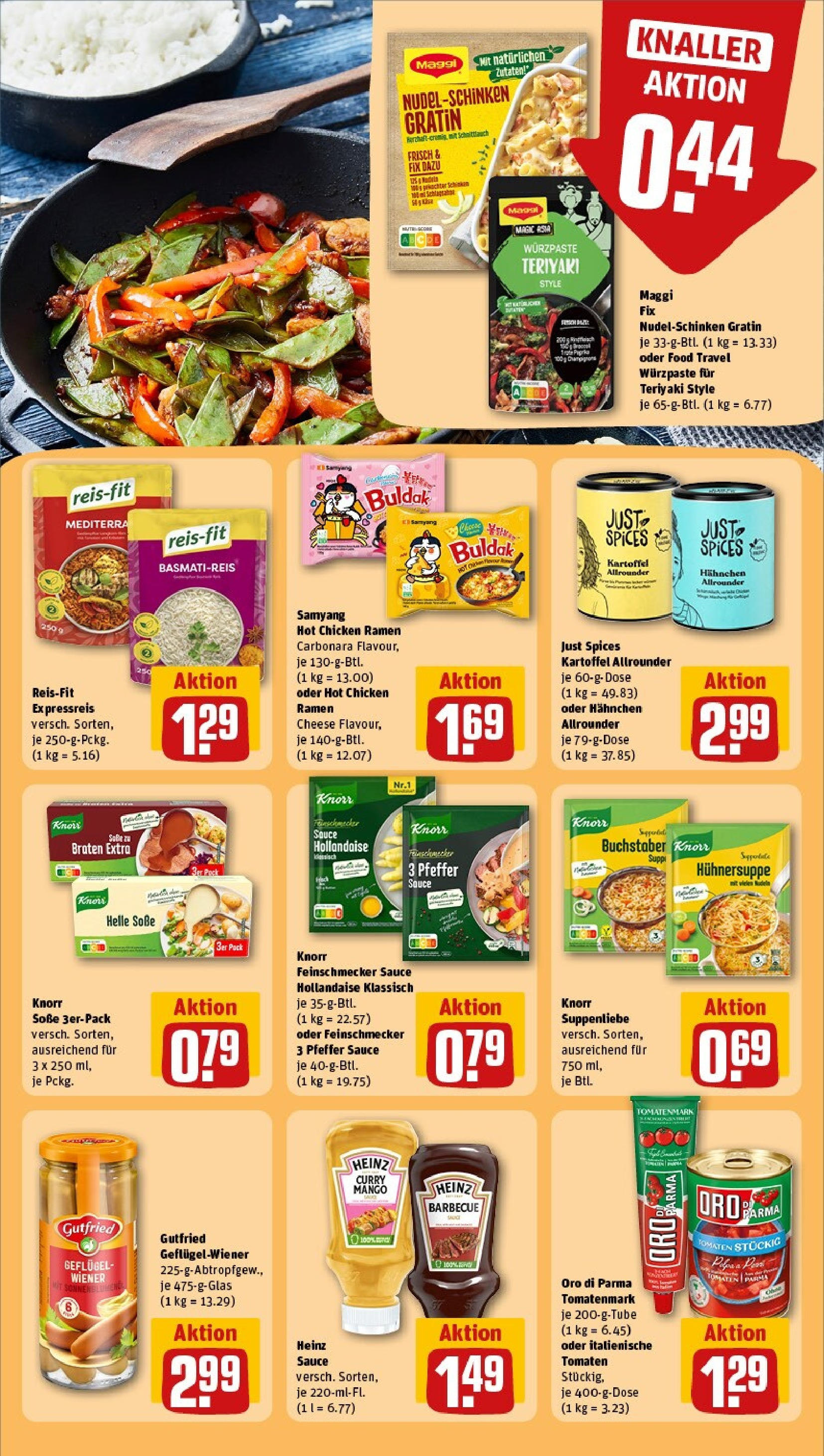 Rewe - Rewe: Wochenangebote (ab 27.04.2025) zum Blättern » Angebote | Seite: 20 | Produkte: Basmatireis, Tomaten, Pfeffer, Mango Rewe - Rewe: Wochenangebote (ab 27.04.2025) zum Blättern » Angebote | Seite: 20 | Produkte: Basmatireis, Tomaten, Pfeffer, Mango