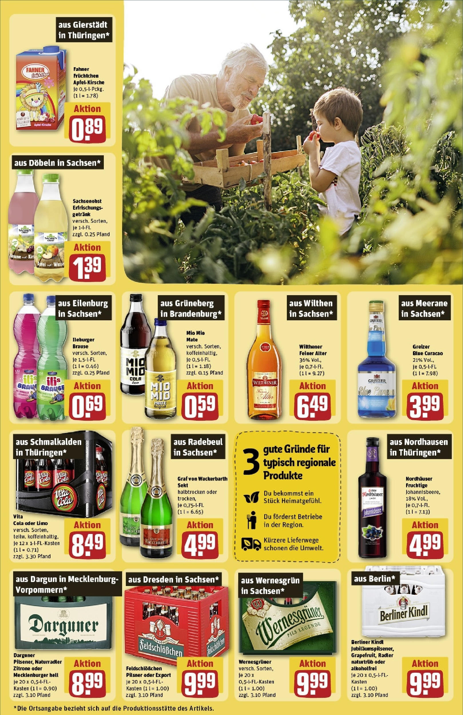 Rewe - Rewe: Wochenangebote (ab 27.04.2025) zum Blättern » Angebote | Seite: 27 | Produkte: Berliner, Wernesgruner, Radler, Zitrone Rewe - Rewe: Wochenangebote (ab 27.04.2025) zum Blättern » Angebote | Seite: 27 | Produkte: Berliner, Wernesgruner, Radler, Zitrone