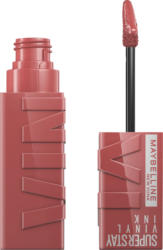 MAYBELLINE NEW YORK Lippenstiftset SST Vinyl Ink 35 & Gratis Lipliner Color Sensational