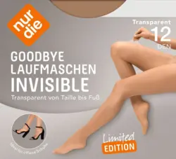 nur die Strumpfhose Goodbye Laufmaschen bronze Gr. 40/44, 12 DEN