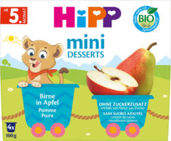 HiPP Früchte Birne in Apfel, ab dem 5. Monat (4x100 g)