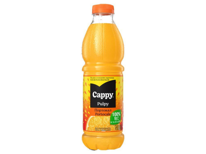 Cappy Pulpy Плодова напитка различни видове