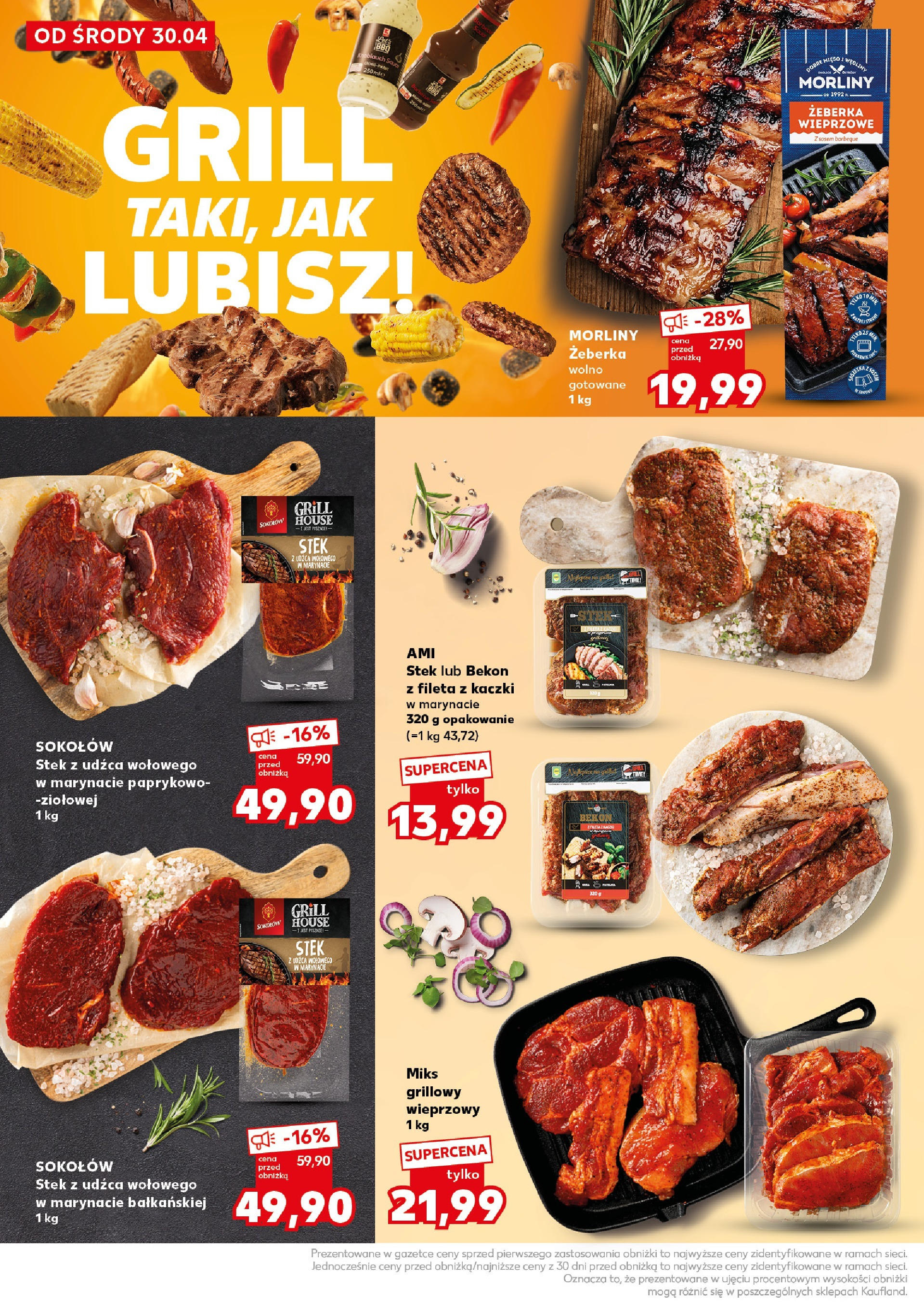 Kaufland gazetka - BBQ od 30.04.2025 - od jutra PDF | Strona: 2 | Produkty: Mięso, Bekon, Wolno gotowane, Wędliny