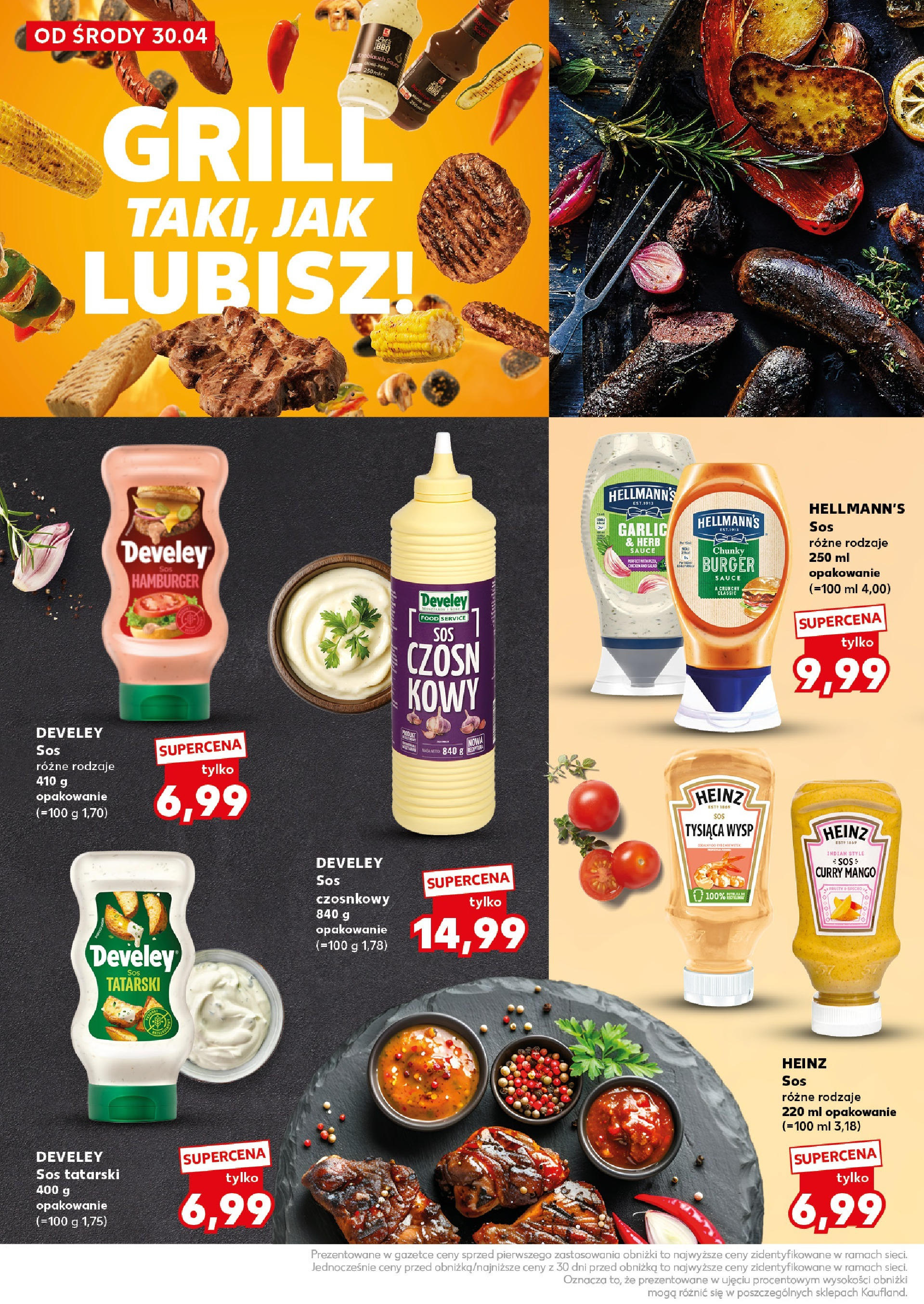 Kaufland gazetka - BBQ od 30.04.2025 - od jutra PDF | Strona: 8 | Produkty: Curry, Grill, Sos tatarski, Sos