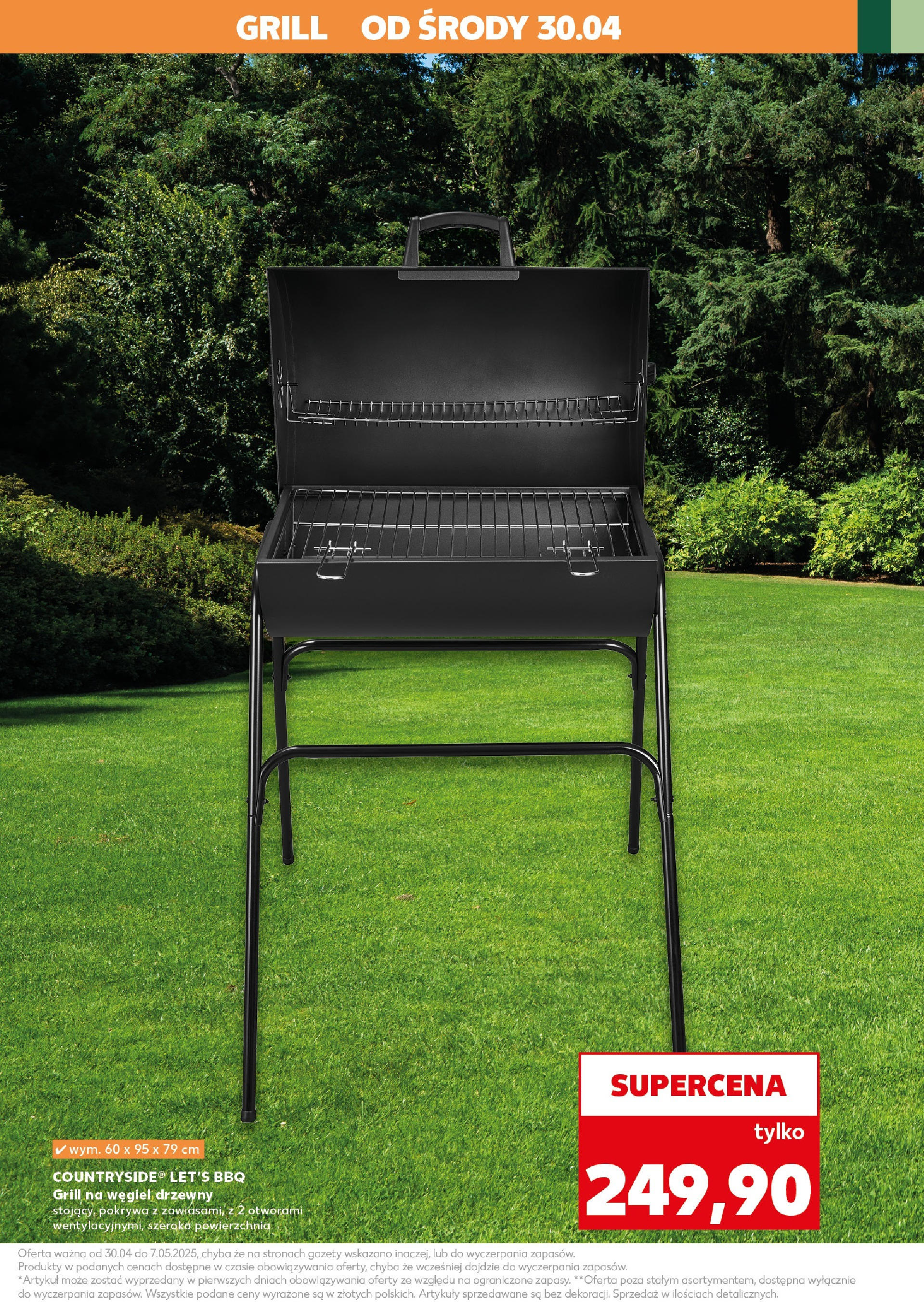 Kaufland gazetka - BBQ od 30.04.2025 - od jutra PDF | Strona: 13 | Produkty: Grill
