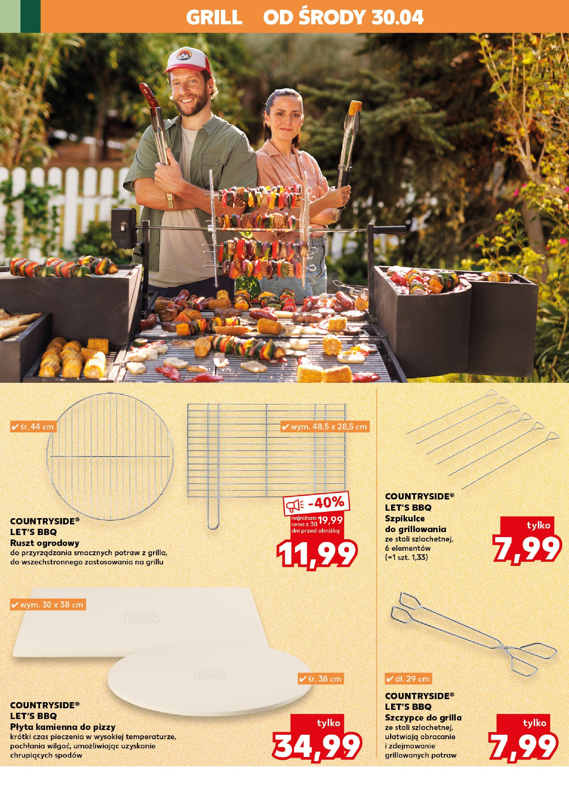 Kaufland gazetka - BBQ od 30.04.2025 - od jutra PDF | Strona: 14 | Produkty: Grill, Ruszt