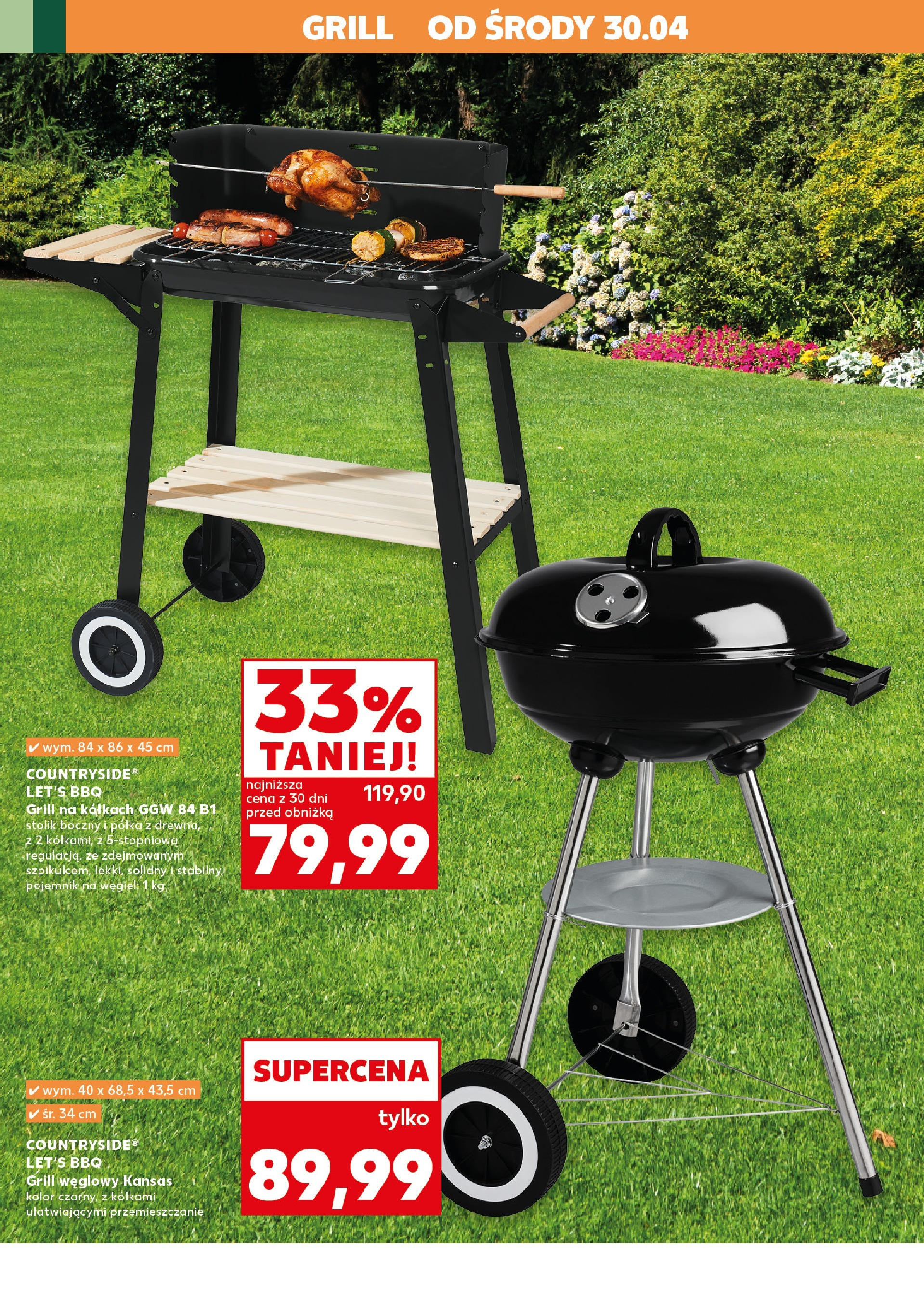 Kaufland gazetka - BBQ od 30.04.2025 - od jutra PDF | Strona: 16 | Produkty: Grill, Półka