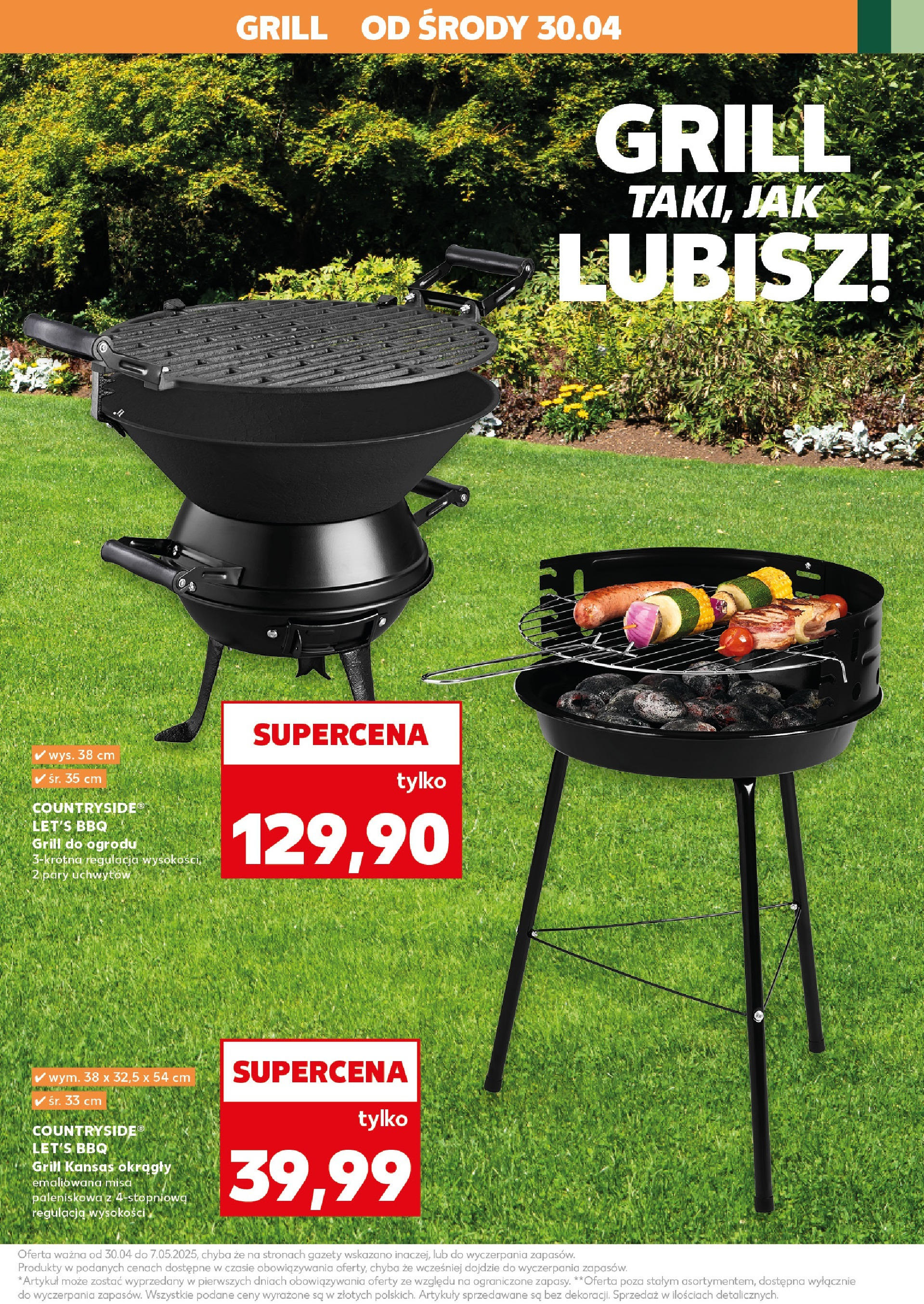 Kaufland gazetka - BBQ od 30.04.2025 - od jutra PDF | Strona: 17 | Produkty: Grill