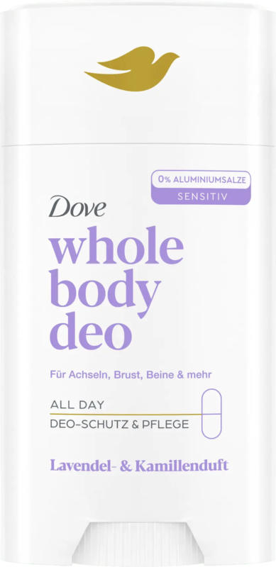 Dove Deostick Whole Body Lavendel & Kamillenduft