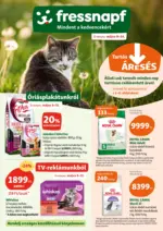 Fressnapf: Fressnapf újság érvényessége 2025.05.08-ig - 2025.05.14 napig