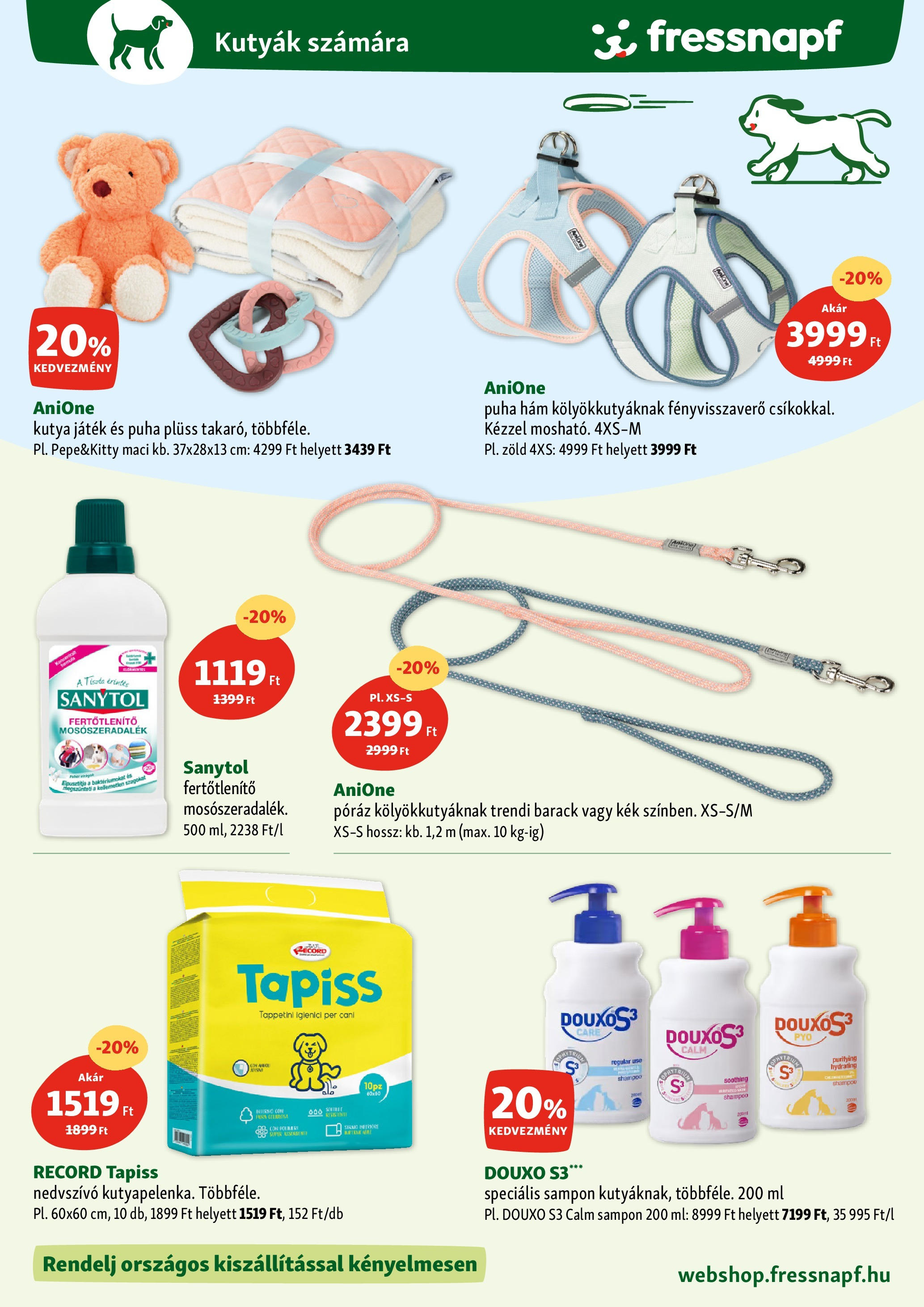 Fressnapf Akciós újság - 2025.05.08. -tól/töl > akció, lapozható szórólap 🛍️ | Oldal: 11 | Termékek: Játék, Plüss, Sampon