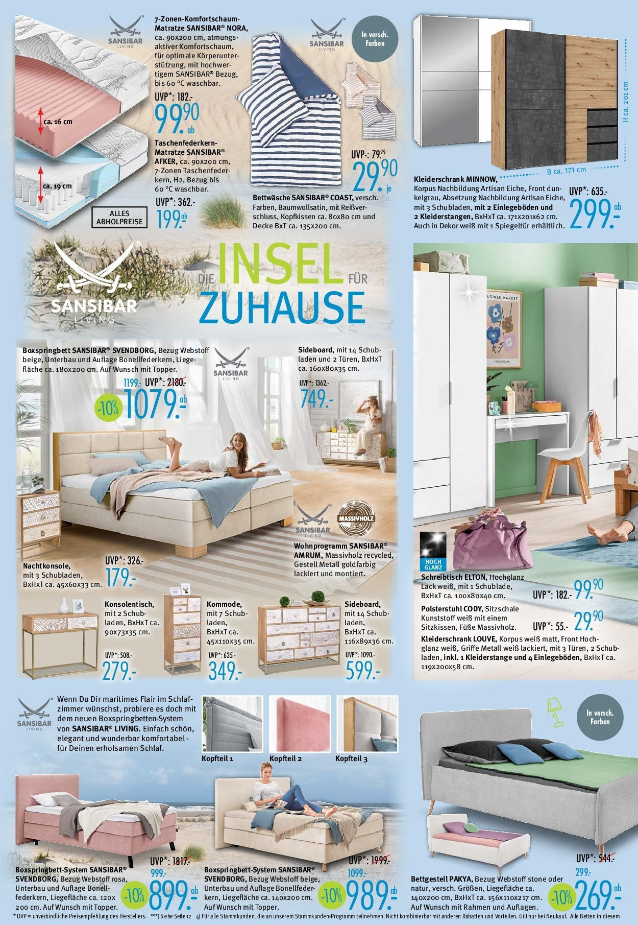 Trends Prospekt 	 (ab 02.05.2025) zum Blättern | Seite: 2 | Produkte: Decke, Kommode, Liege, Bettwäsche
