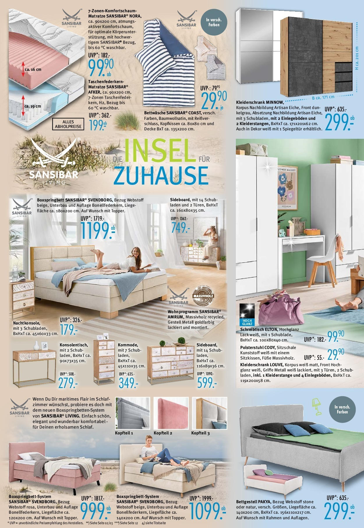 Trends Prospekt (ab 17.05.2025) zum Blättern | Seite: 4 | Produkte: Matratze, Decke, Liege, Bettwäsche