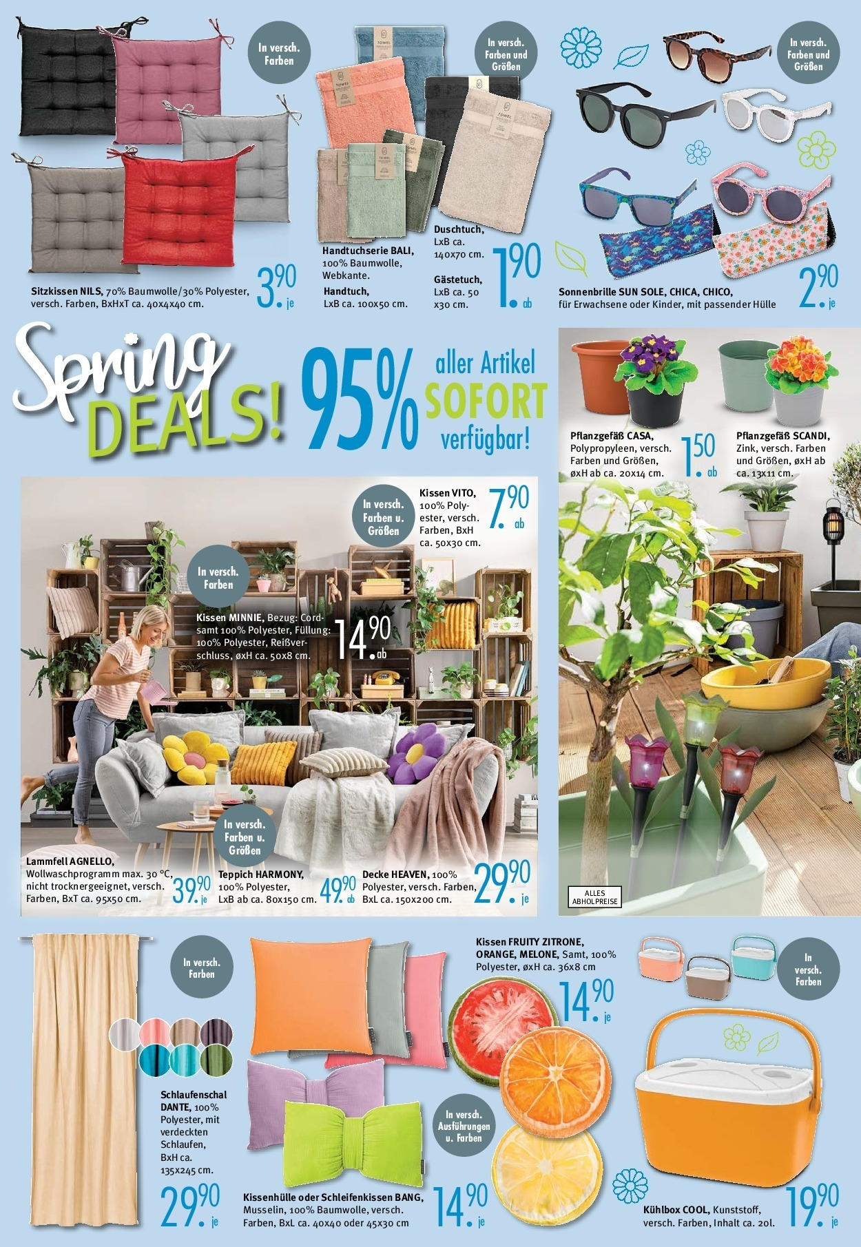 Trends Prospekt 	 (ab 02.05.2025) zum Blättern | Seite: 10 | Produkte: Hülle, Decke, Teppich, Melone
