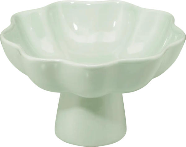dmhome Bowl aus Keramik, mint (20x13 cm)