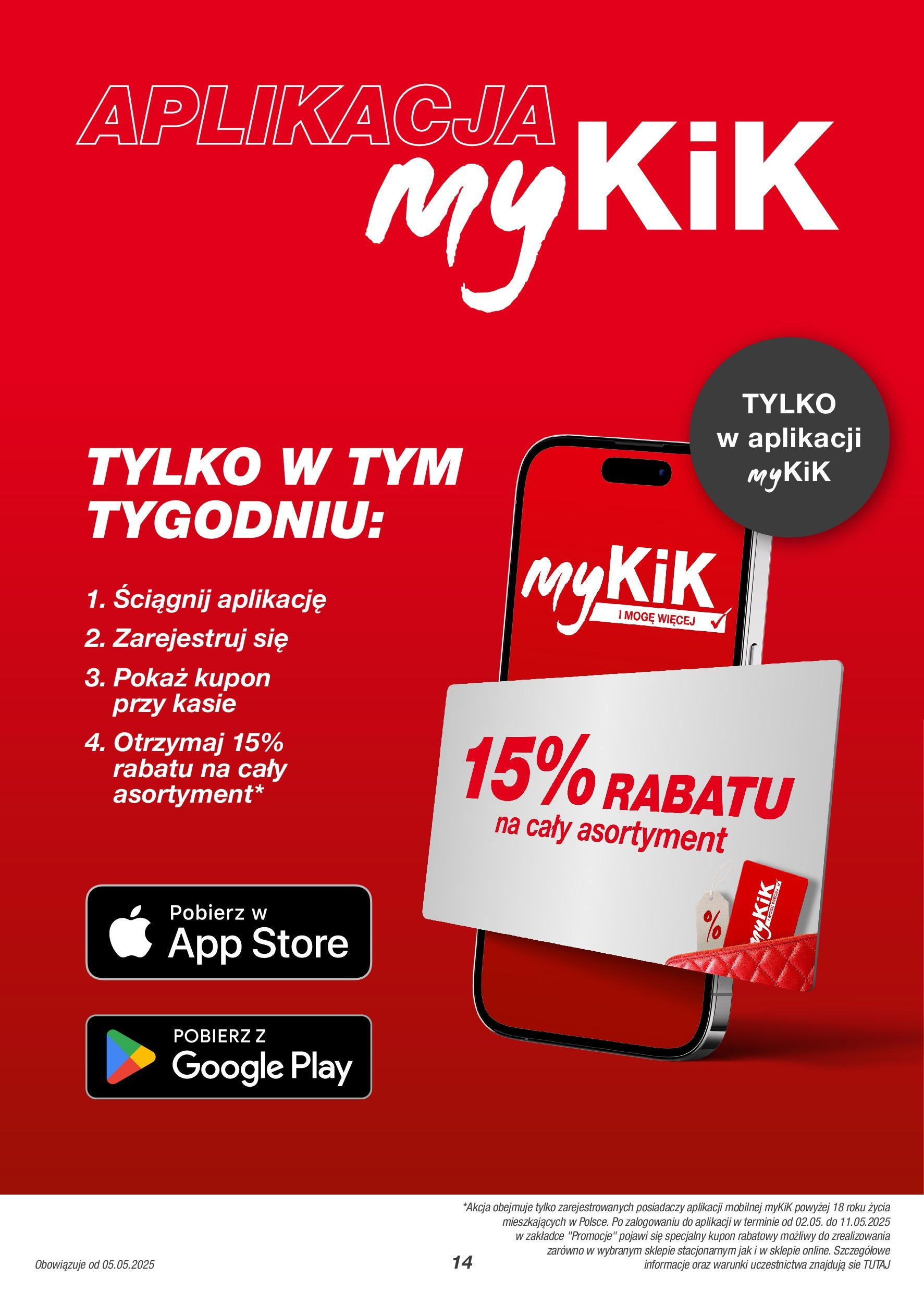 Kik gazetka od 05.05.2025 - Aktualna gazetka online | Strona: 14