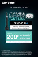 Jusqu'à 200€ remboursés