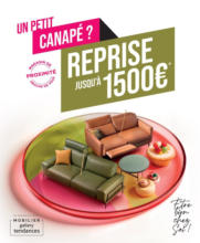 Jusqu'au 31 mai 2025, Gallery Tendances reprend votre salon jusqu'à 1500€* !