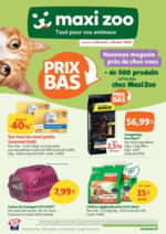 Maxi Zoo Maxi Zoo, tout pour vos animaux - Nouveau magasin près de chez vous - au 11.05.2025