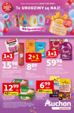Te URODZINY są NAJ Supermarket Auchan