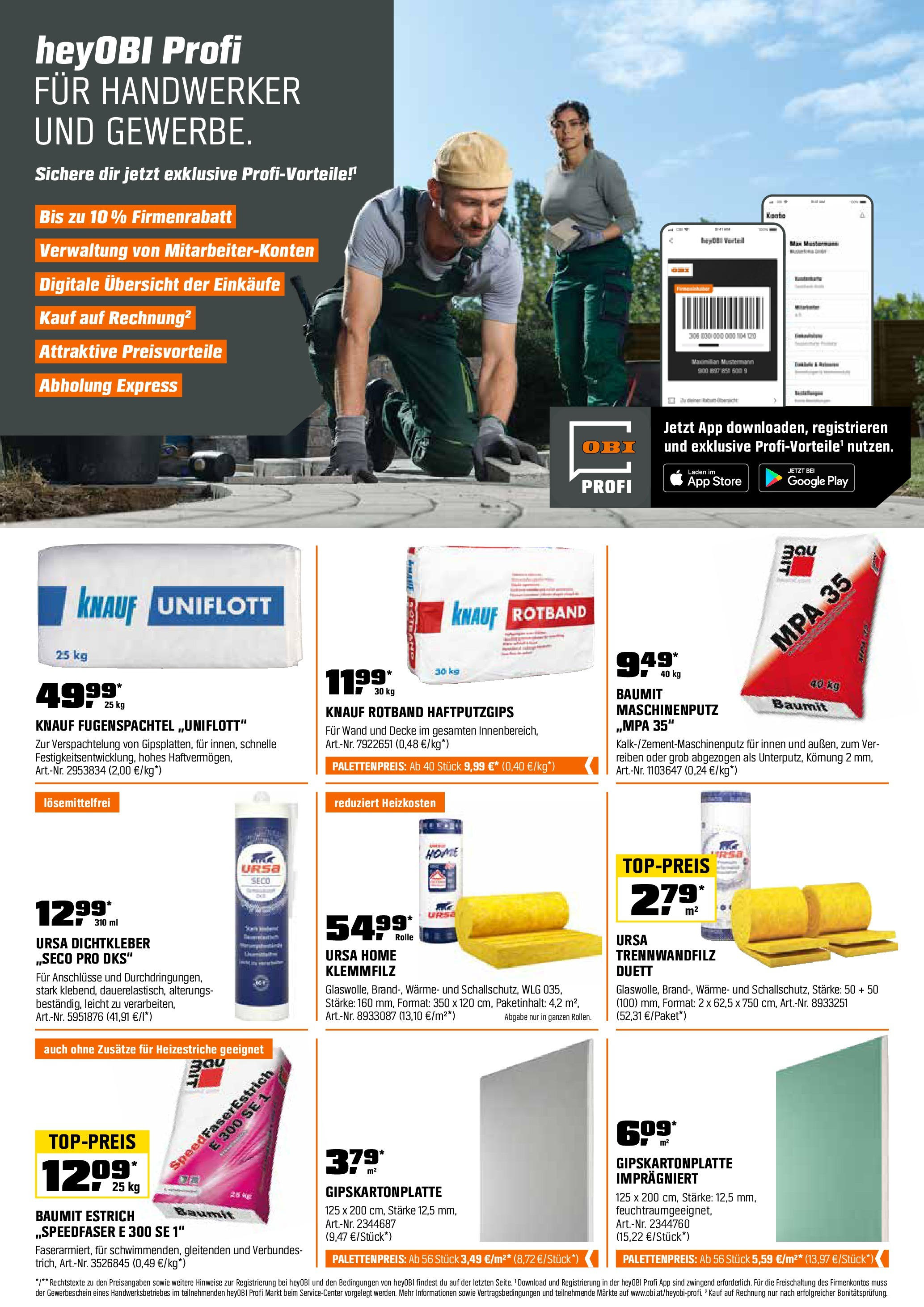 OBI Flugblatt von 30.04.2025 - Aktuelle Angebote | Seite: 22 | Produkte: Decke